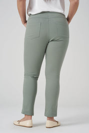 Dar Paça Pantolon Yeşil