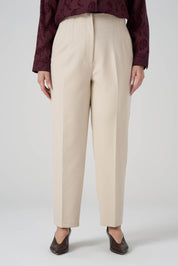 Pensli Havuç Pantolon Bej