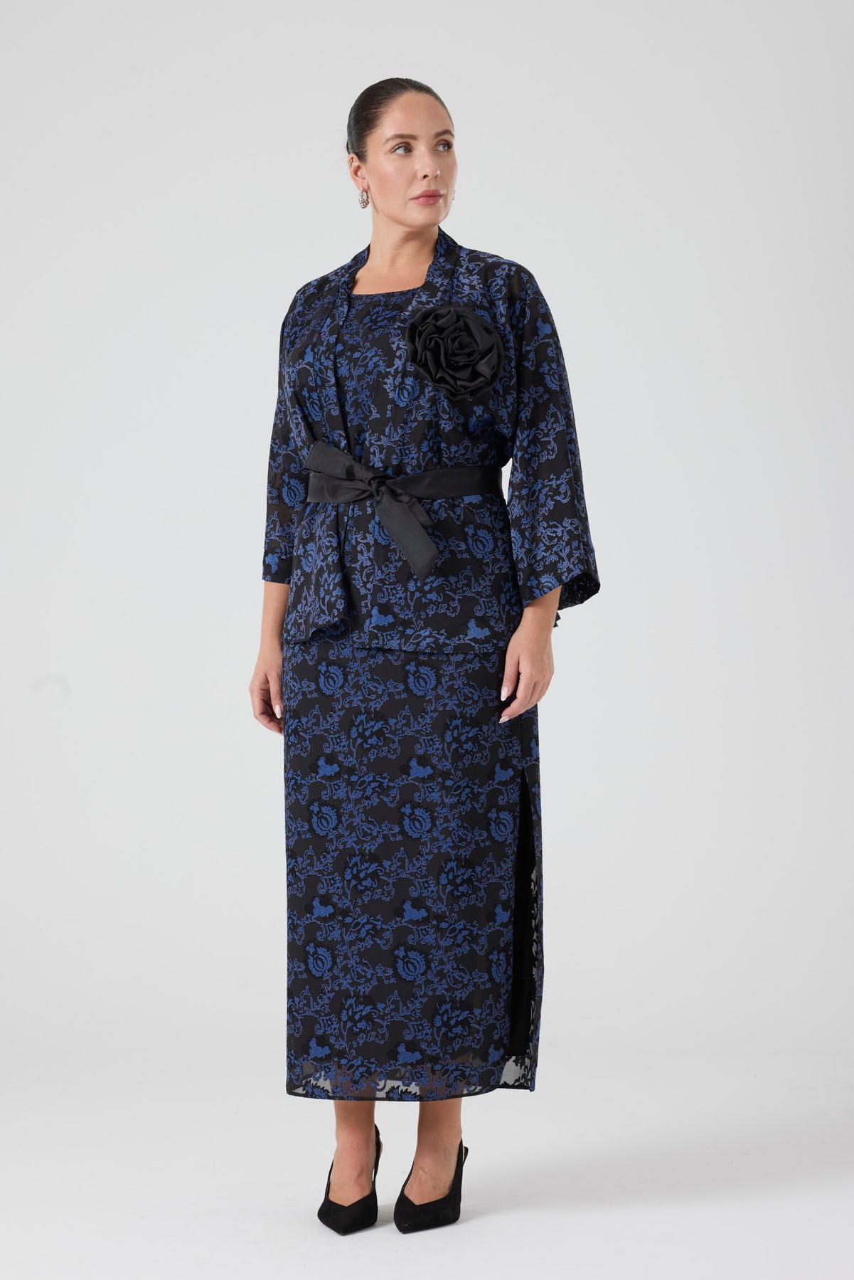 Yakma Saten İkili Takım Sax