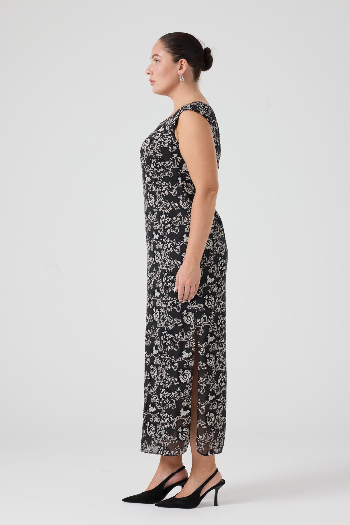 Yakma Saten İkili takım Bej