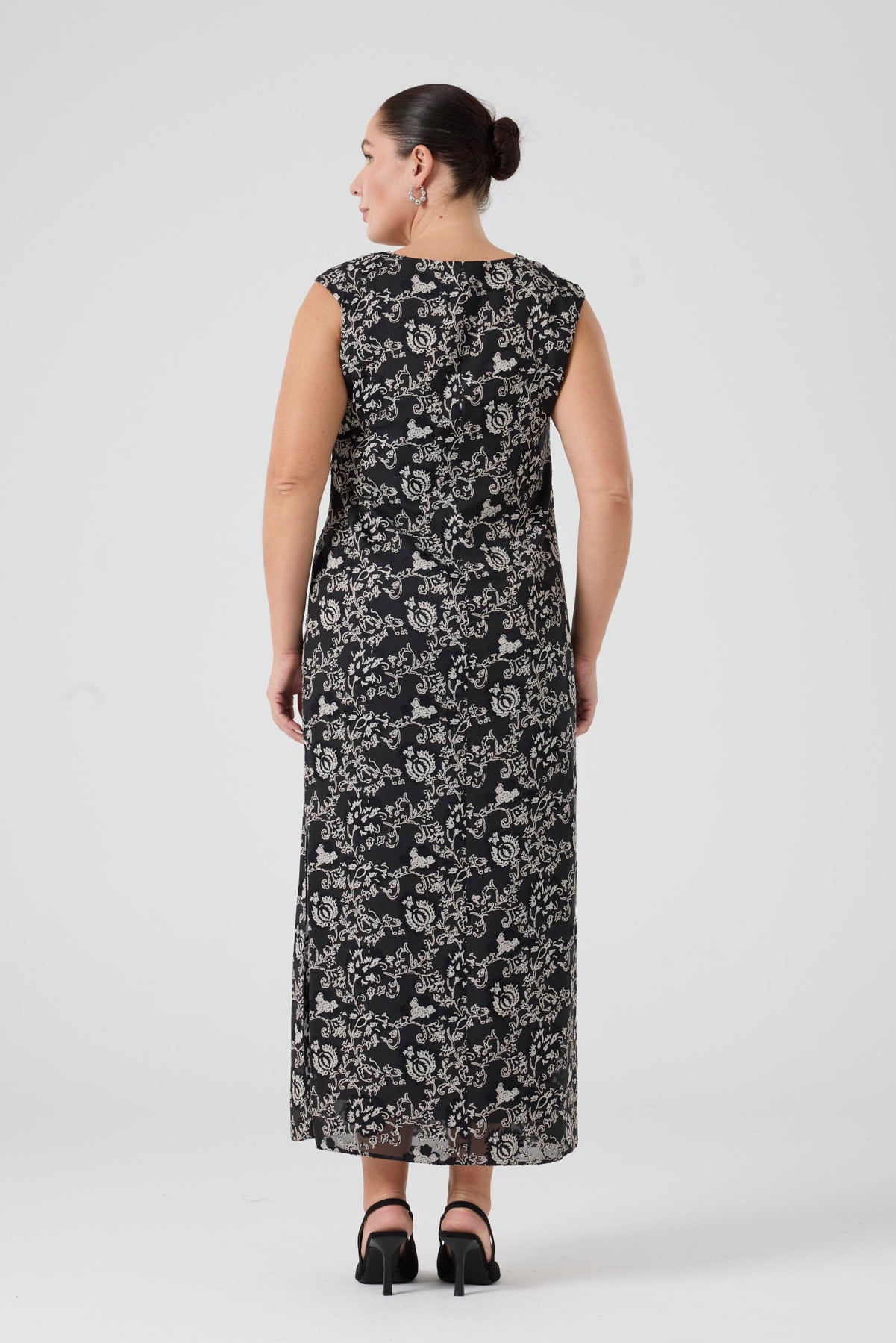 Yakma Saten İkili takım Bej