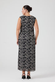 Yakma Saten İkili takım Bej