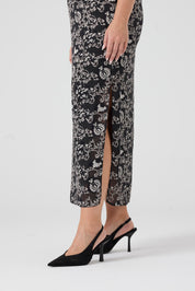 Yakma Saten İkili takım Bej