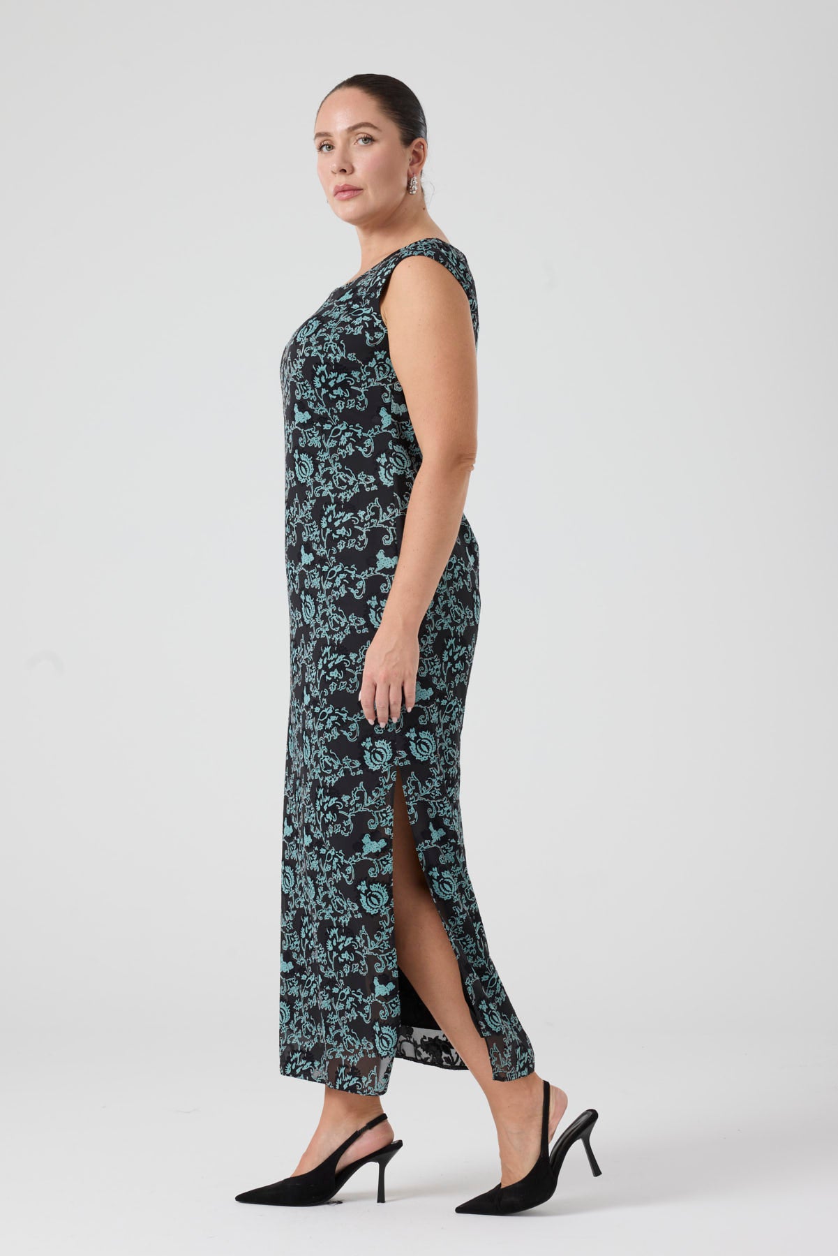 Yakma Saten İkili Takım Yeşil