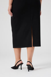 Düğme Detaylı Etek Bluz Takım