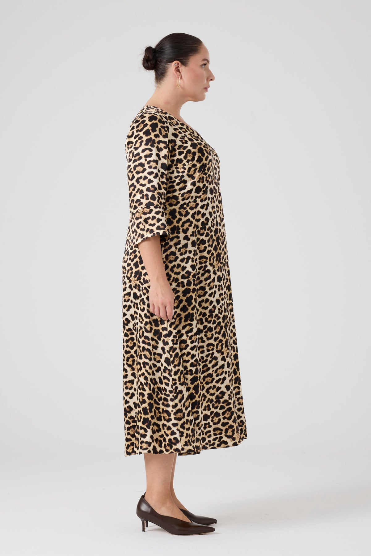 Leopar Maxi Boy Elbise