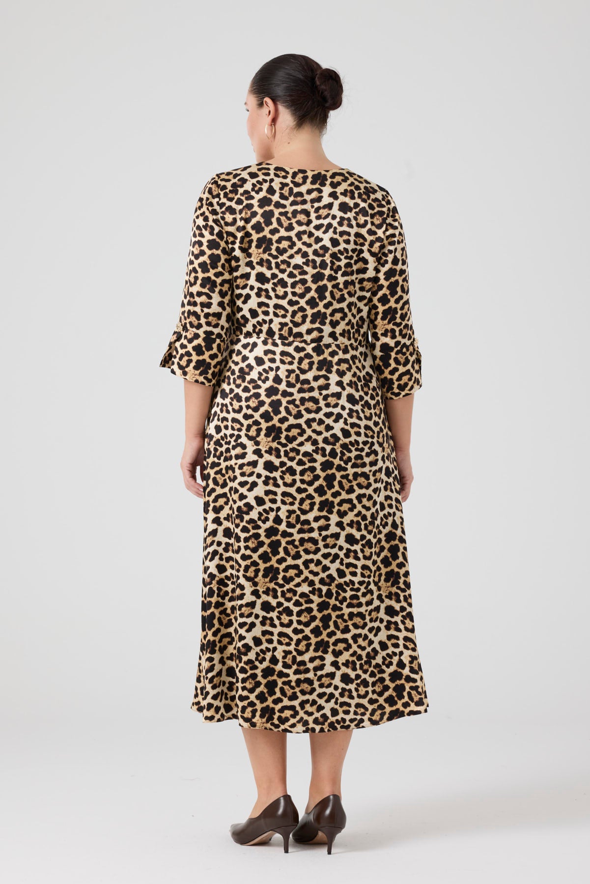 Leopar Maxi Boy Elbise