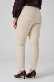 Paça Detaylı Pantolon Bej