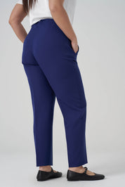 Pensli Havuç Pantolon Açık Lacivert